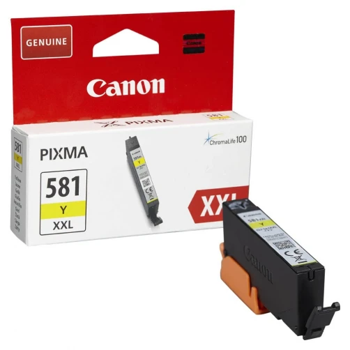 Canon Original CLI-581XXL / 1997C001 Tintenpatrone Gelb bis zu 824 Seiten 12ml