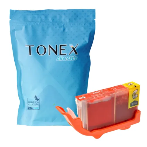 TONEREXPERT Premium Kompatibel für Canon CLI-8R / 0626B001 Tintenpatrone Rot bis zu 550 Seiten 14ml