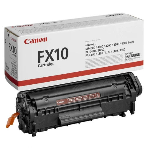 Canon Original FX-10 Tonerkartusche Schwarz bis zu 2000 Seiten