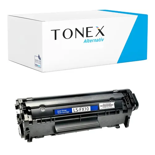 TONEX alternativ für Canon FX-10XLBK Toner Schwarz bis zu 3000 Seiten