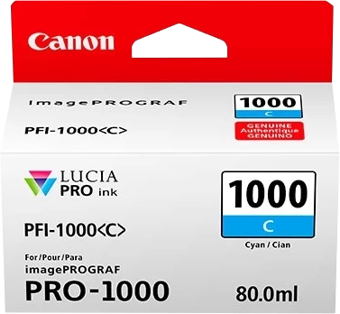 Canon PFI-1000 C Cyan Tintenpatrone