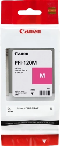 Original Canon PFI-120M / 2887C001 Tinte Magenta bis zu 3000 Seiten 130ml