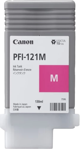 Original Canon 6267C001 / PFI-121m Tinte Magenta 130ml
