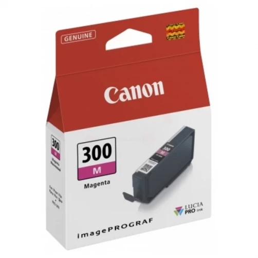 Original Canon PFI-300M / 4195C001 Tinte Magenta 14ml