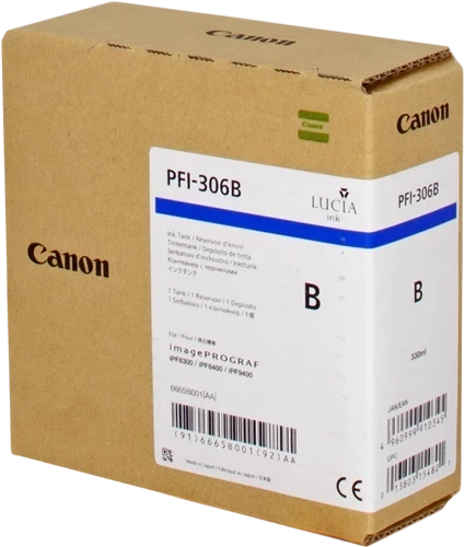 Original Canon PFI-306b / 6665B001 Tinte 
