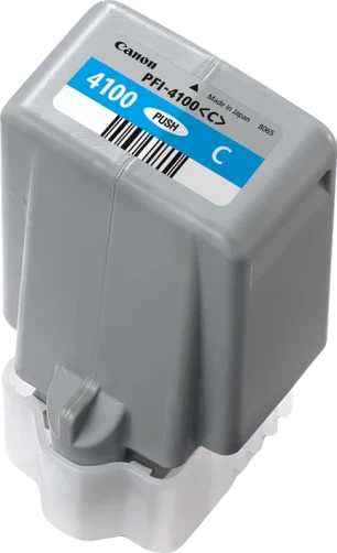 Original Canon 6778C001 / PFI-4100c Tinte Cyan bis zu 700 Seiten 80ml