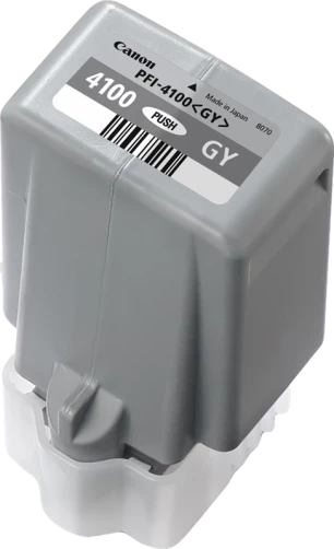 Original Canon 6783C001 / PFI-4100gy Tinte Grau bis zu 133 Seiten 80ml