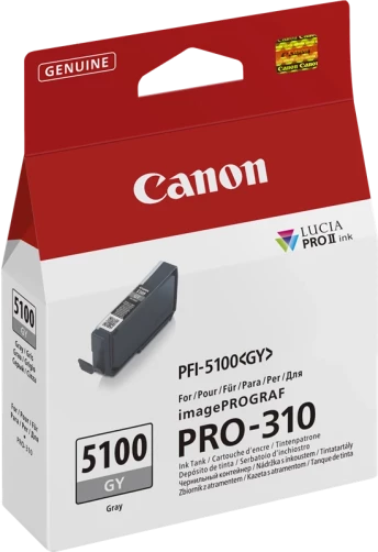 Original Canon 6959C001 / PFI-5100gy Tinte Grau 14ml