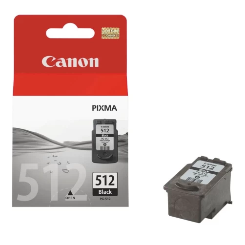 Canon Original PG-512 / 2969B001 Tintenpatrone Schwarz bis zu 401 Seiten 15ml