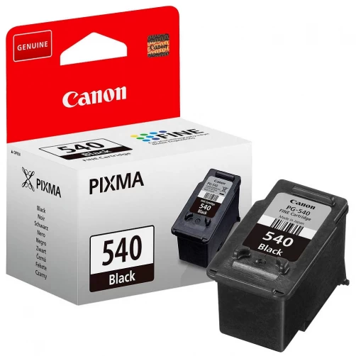 Original Canon PG-540BK / 5225B005 Tinte Schwarz bis zu 180 Seiten 8ml