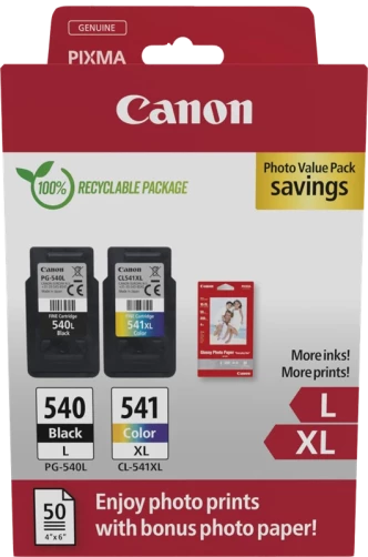 Original Canon PG-540L+CL-541XL Tinte Schwarz bis zu 700 Seiten
