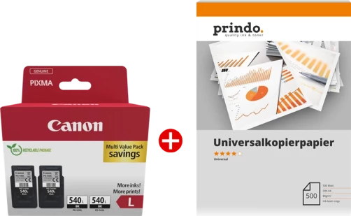 Original Canon PG-540L Twin MCVP Tinte Schwarz bis zu 300 Seiten