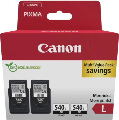 Original Canon 5224B020 / PG-540L Twin Tinte Schwarz bis zu 600 Seiten
