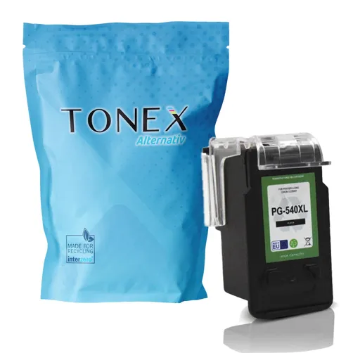 TONEX alternativ für Canon PG-540XLBK / 5222B005 Tinte Schwarz bis zu 600 Seiten