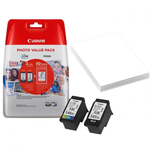 Original Canon PGI-545XL CL-546XL / 8286B006 Tinte Multicolor 28ml Multipack