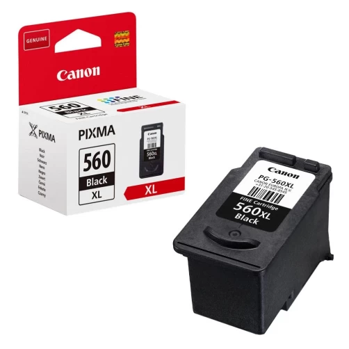 Canon Original PG-560XL / 3712C001 Tintenpatrone Schwarz bis zu 400 Seiten 14ml