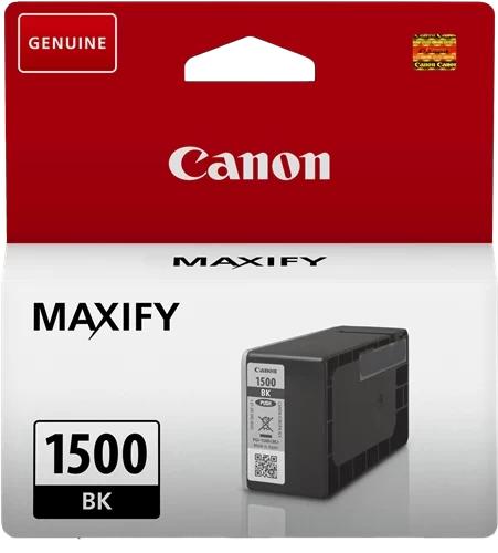 Canon Original PGI-1500BK / 9218B001 Tintenpatrone Schwarz bis zu 400 Seiten