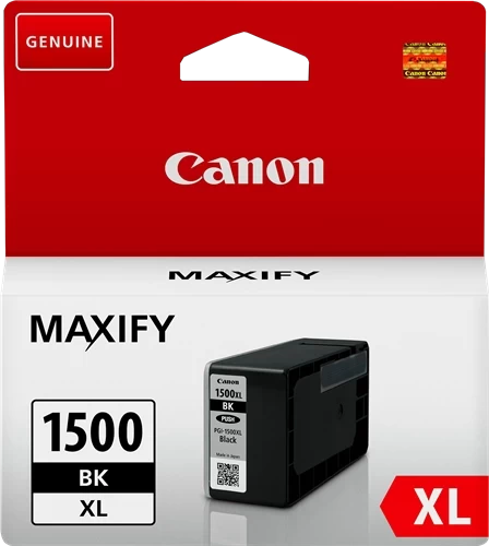 Canon Original PGI-1500XLBK / 9182B001 Tintenpatrone Schwarz bis zu 1200 Seiten 35ml