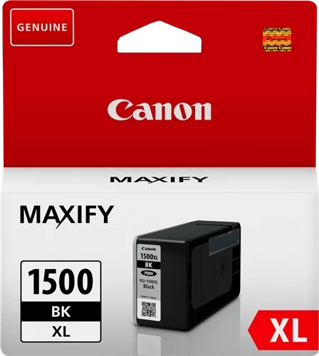 Original Canon PGI-1500XLBK / 9182B001 Tinte Schwarz bis zu 1200 Seiten 35ml