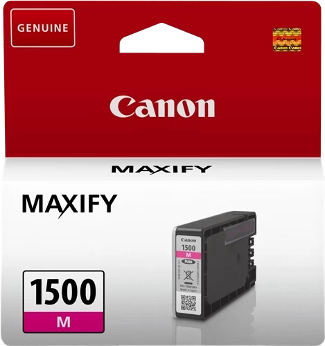 Canon Original PGI-1500M Tintenpatrone Magenta bis zu 300 Seiten