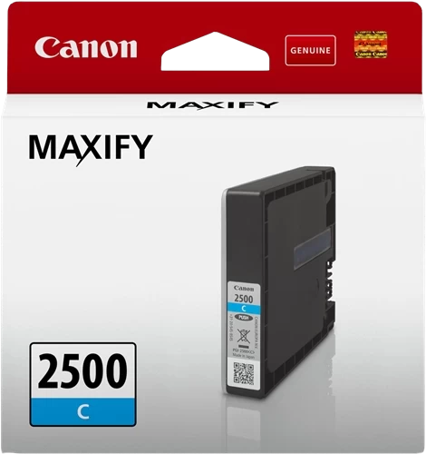 Original Canon PGI-2500C / 9301B001 Tinte Cyan bis zu 700 Seiten