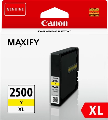 Original Canon PGI-2500XLY / 9267B001 Tinte Gelb bis zu 1520 Seiten 19ml