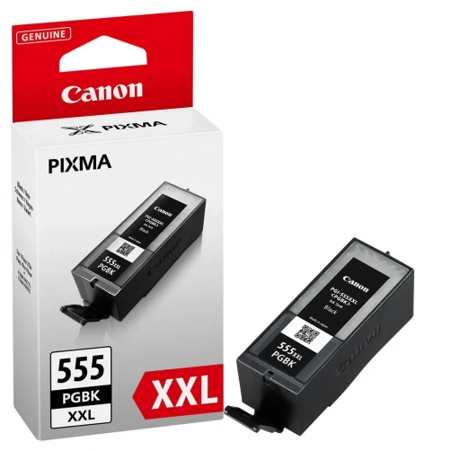 Original Canon PGI-555PGBKXXL / 8049B001 Tinte Schwarz bis zu 1000 Seiten 37ml