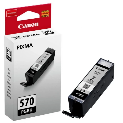 Original Canon PGI-570PGBK / 0372C001 Tinte Schwarz bis zu 300 Seiten 15ml