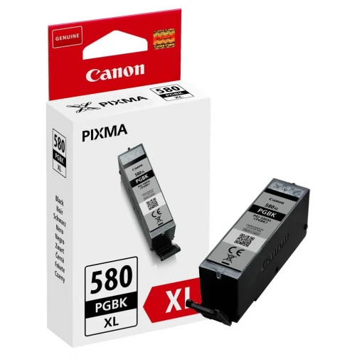 Canon Original PGI-580PGBKXL / 2024C001 Tintenpatrone Schwarz bis zu 400 Seiten 19ml