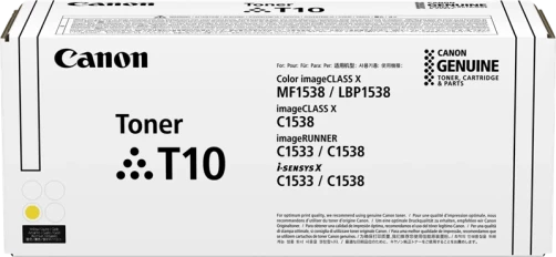 Original Canon 4563C001 / T10 y Toner Gelb bis zu 10000 Seiten