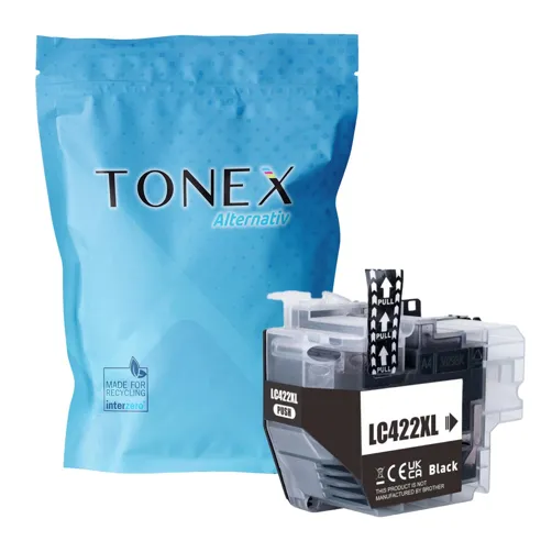 TONEX alternativ für Brother LC-422XL Tinte Schwarz bis zu 3000 Seiten