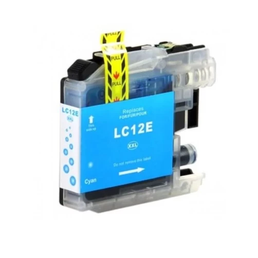 TONEREXPERT Premium Kompatibel für Brother LC-12EC Tintenpatrone Cyan bis zu 1200 Seiten