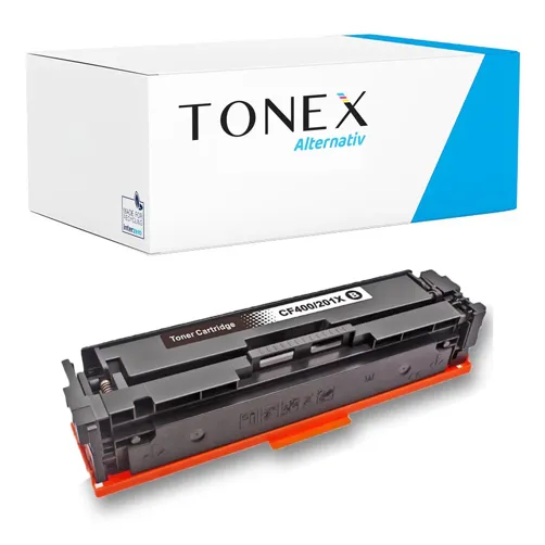 TONEREXPERT Premium Kompatibel für HP 201X / CF400X Tonerkartusche Schwarz bis zu 2800 Seiten