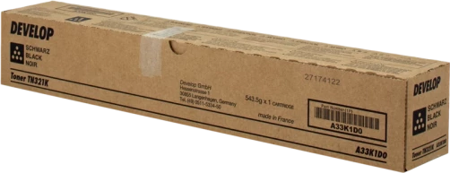 Original Develop A33K1D0 / TN-321k Toner Schwarz bis zu 27000 Seiten