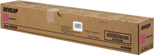 Original Develop A33K3D0 / TN-321m Toner Magenta bis zu 25000 Seiten