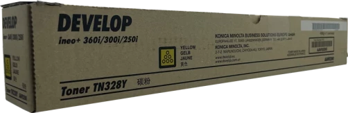Original Develop AAV82D0 / TN-328 Toner Gelb bis zu 28000 Seiten