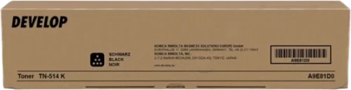 Original Develop A9E81D0 / TN-514K Toner Schwarz bis zu 26000 Seiten