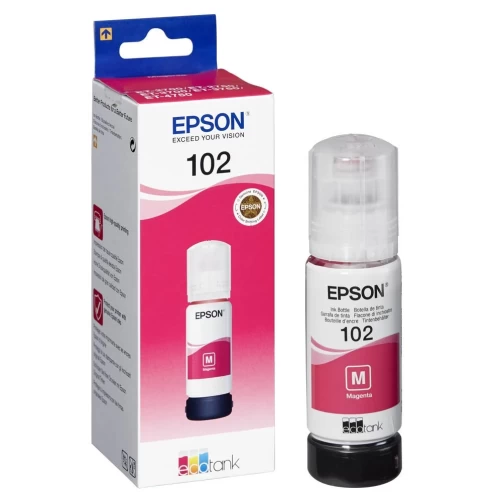 Original Epson 102M / C13T03R340 Tinte Magenta 70ml