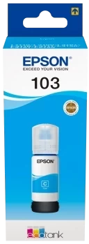 Original Epson 103C / C13T00S24A10 Tinte Cyan 65ml