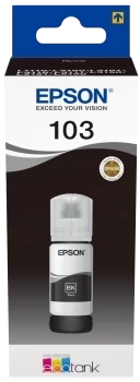 Original Epson 103BK / C13T00S14A10 Tinte Schwarz 65ml
