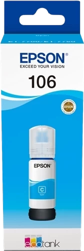 Epson Original 106 / C13T00R240 Tintenpatrone Cyan 70ml