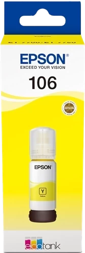 Original Epson 106 / C13T00R440 Tinte Gelb 70ml