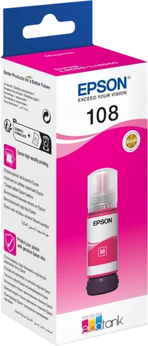Original Epson C13T09C34A / 108 Tinte Magenta 70ml