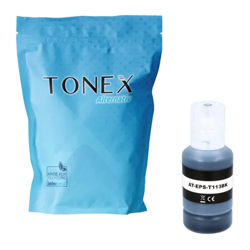 TONEREXPERT Premium Kompatibel für Epson 113 / C13T06B140 Tintenflasche Schwarz bis zu 7500 Seiten 140ml