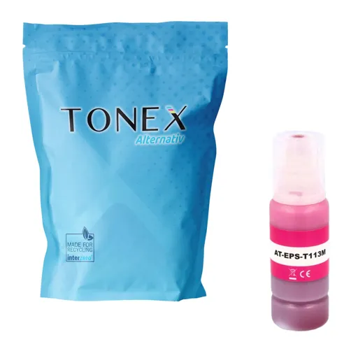 TONEREXPERT Premium Kompatibel für Epson 113 / C13T06B340 Tintenflasche Magenta bis zu 6000 Seiten 70ml