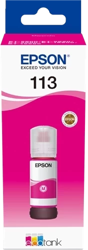 Epson Original 113 / C13T06B340 Tintenpatrone Tintenflasche Magenta bis zu 492 Seiten 70ml