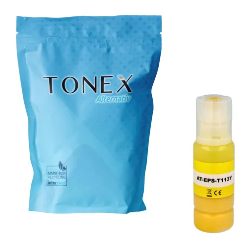 TONEX alternativ für Epson 113 / C13T06B440 Tintenflasche Gelb bis zu 6000 Seiten 70ml