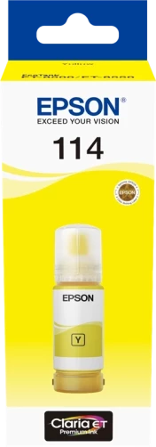 Epson Original 114 / C13T07B440 Tintenpatrone Gelb bis zu 2300 Seiten