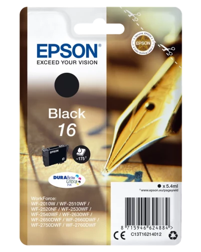 Epson Original C13T16214012 / 16 Tintenpatrone bis zu 175 Seiten