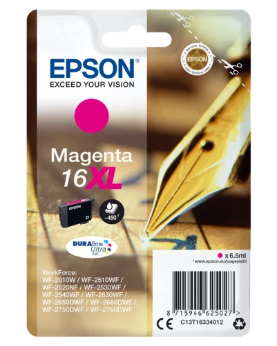 Epson Original C13T16334012 / 16 XL Tintenpatrone bis zu 450 Seiten
